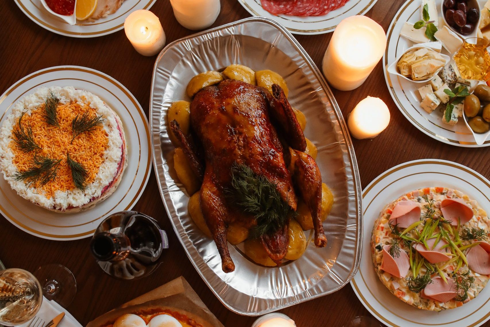 Новогодний стол от QLO